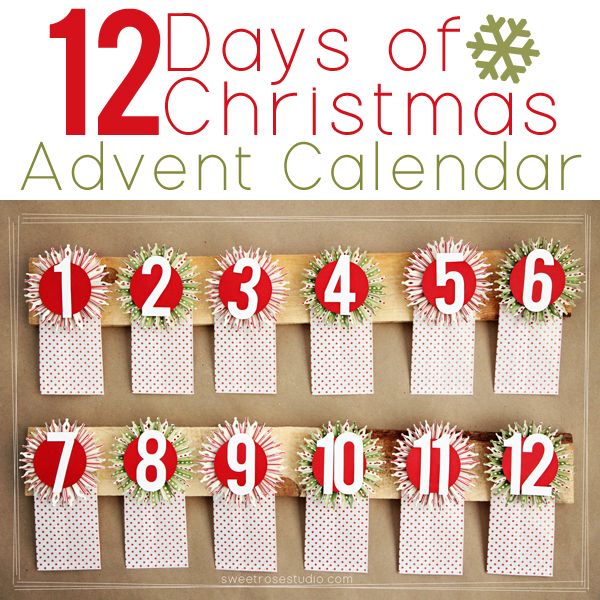 12 day advent calendar