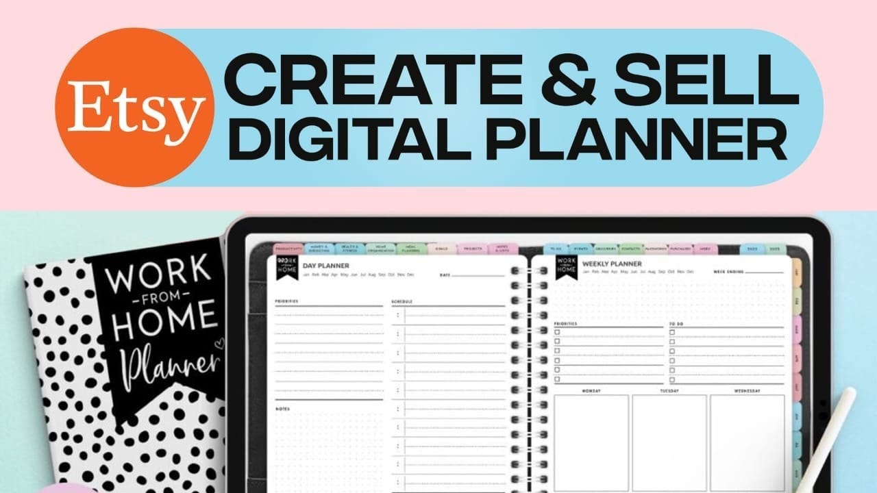 How to sell a digital planner on Etsy