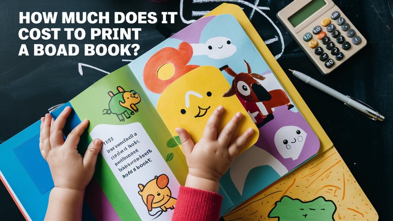 how much does it cost to print a board book