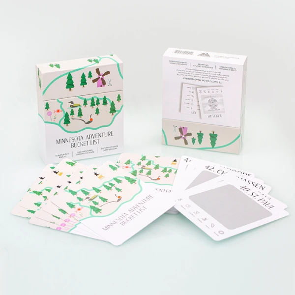 Scratch off cards printing